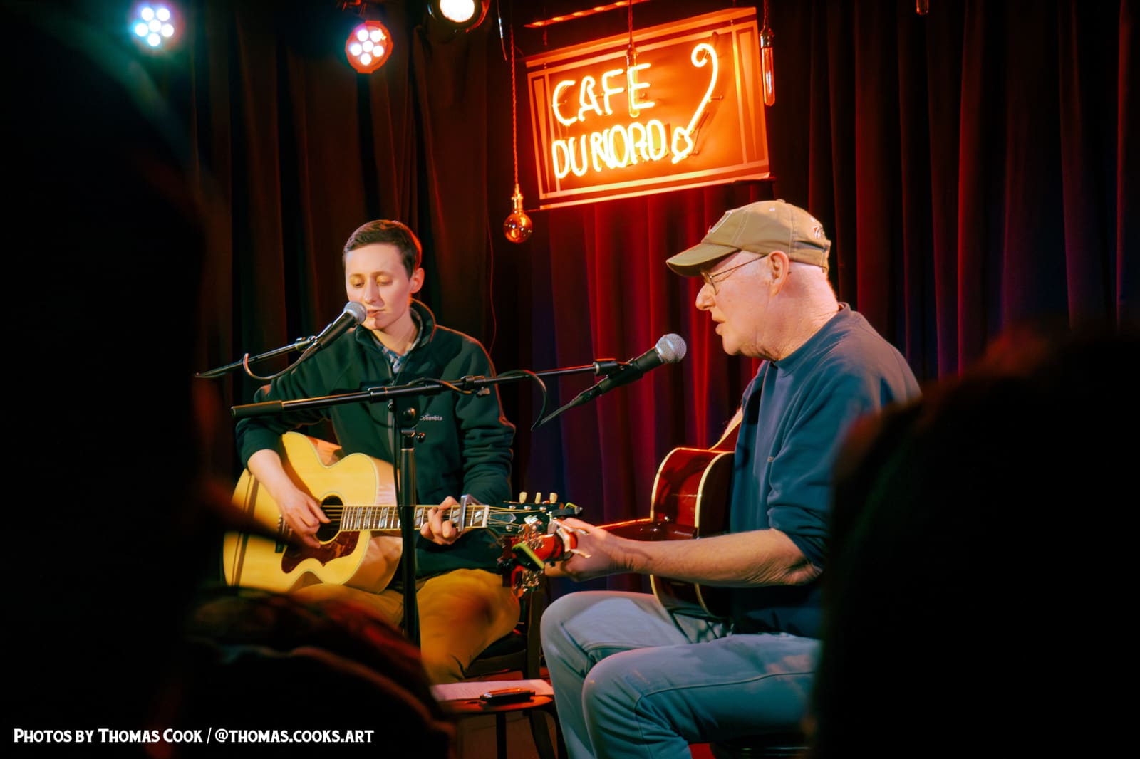 Dan Reeder and Peggy Reeder at Cafe du Nord, March 6, 2025